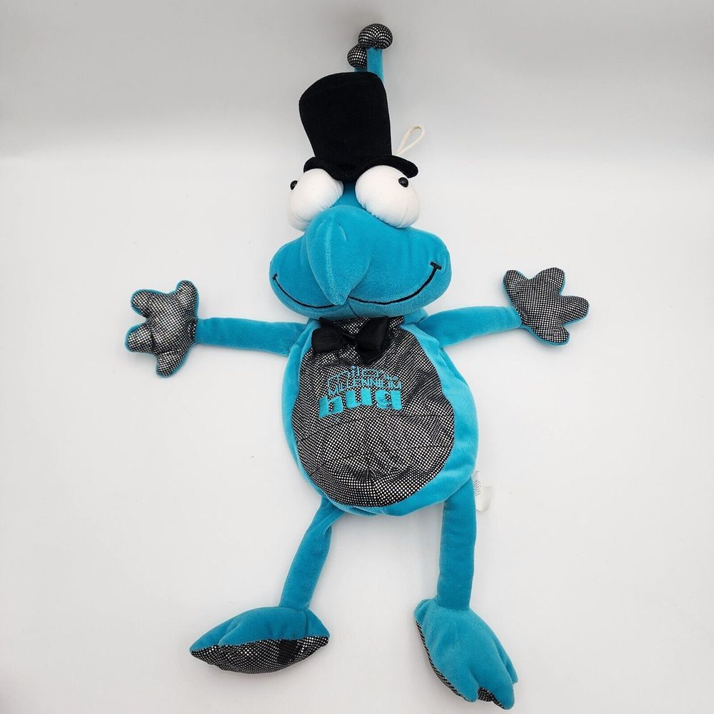 Vintage 1999 Milo Millennium Bug 20" Blue‎ Zip Plush Bag Bug